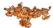 Stunning 117g 24k Gold Copper Nickel Metal Art Sculpture Casting - One Of A Kind