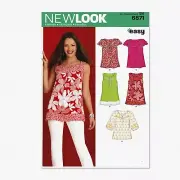 ChicStitch Misses' Pullover Tunic & Top Sewing Kit - Easy Sew, Sizes 10-22 (Code