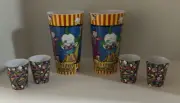 2024 Spirit Halloween Killer Klowns From Outer Space Cups And Shot Glasses RARE
