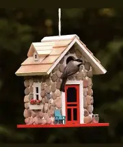 Stone Cottage Bird House Plow & Hearth. NWT