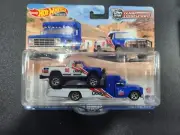 Hot Wheels '80 Dodge Macho Power Wagon / Retro Rig Team Transport Car Culture