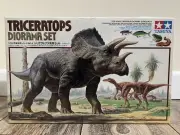 Tamiya 1/35 Triceratops Dinosaur Diorama Set TAM60104 Brand New Sealed