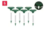 Pestill Solar LED Light Snake Repeller (6 Pack)