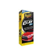Meguiar's Smooth Surface Clay Kit includes Quik Detailer and Microfibre Cloth