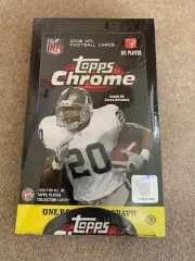 2008 Topps Chrome Football Hobby box