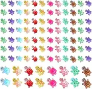 Tiny Turtles - Luminous Turtle Decorations Doll House Miniatures,100X Fairy Garden Accessories Desk Decor, Arts and Crafts for Fish Tank, Lawn, Doll House