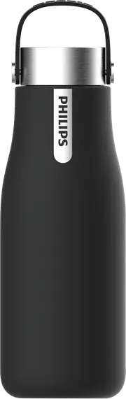 Philips GoZero Smart UV Water Bottle Black 590ml
