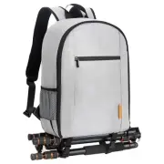 Camera Backpack Bag for Photographers: DSLR Camera Bag with Laptop Medium Grey