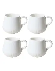 [Robert Gordon] Adelaide Mug Set of 4 in White