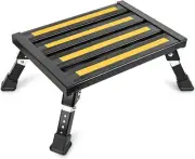 Nilight RV Steps Folding Aluminum Step Stool Heavy Duty Camper Steps