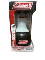 Coleman 600 Lumens Camping Lantern With Battery Guard
