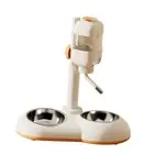 Cat Dog Water Dispenser Pet Adjustable Feeding Device for Travel Go Out Home