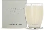Peppermint Grove Australia Fresh Sage and Cedar - Large 350g Soy Candle