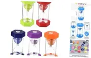 5 Pcs Colorful, Sand Timers, 3/5/10/20/30 Minutes Sandglass for Classroom,