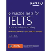 在飛比找蝦皮商城優惠-6 Practice Tests for IELTS Aca