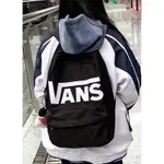 VANS 連線 代購中 新款 筆電包 大容量 學生書包 立體LOGO 後背包