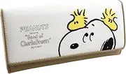 e-mono(イーモノ) Emono Snoopy Wallet, Long Wallet, Women's, Wallet, for Adults, Embroidered, Coin Pocket, Cute, Peanuts, Cute, Woodstock, Cute, Large Capacity, Gift, Celebration, Birthday, Mother's Day, Christmas