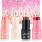 YBUETE 4Pcs Cream Blush Contour Highlighter Stick Cheek Makeup Set, Face Brig...