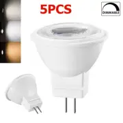 5X MR11 COB LED Downlight 3W Adjustable Downlights Dimmable Cool Warm Neutral