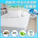 【LooCa】防蹣防蚊加高枕頭x1+床包式保潔墊-單3.5尺(Greenfirst系列)