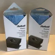 2 iRobot Braava Microfiber Mop Cloths - 3 Mopping - New In Boxes