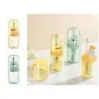 Mouthwash Cup Good Sealing Storing Portable 2-in-1 Toothpaste Holder Box Wash