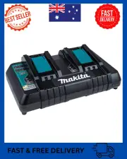 DC18RD 18V Dual Port Rapid Charger Fast Charging for Makita Lithium Battery