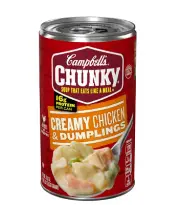 Campbell's Chunky Soup Creamy Chicken and Dumplings Soup 18.8 Oz Can