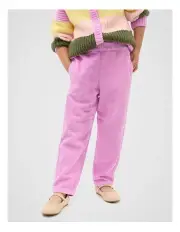[Seed Heritage] Elasticated Cord Pant in Fairy Floss