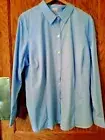 Liz Claiborne Light Blue Cotton-blend L/S Blouse - Sz 3X - NWT