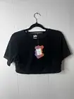 NWT Fabletics Yitty Iconic Black Mesh Me Smoothing Midi Crop Top Women's Size 1X