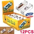 12X 70mm - ZIGZAG ZIG ZAG Easy Handroll Cigarette Rolling Tobacco Machine Roller