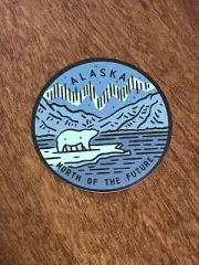 Alaska Sticker - States Decal Hydroflask Laptop - USA