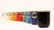 TERRA KERAMIK TEA & COFFEE MUGS, SWISS HANDCRAFTED LEAD & CADMIUM FREE, SET OF 2