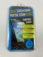 Shatter Resistant Tempered Glass Screen Protector for IPhone SE, 5 & 5s