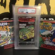 Nintendo E Reader Game Mario Bros. Foil Pack PSA 10 Pop 1!