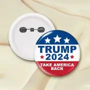 Trump Button Pin Badge | Set of 9 | 1.25" (Small)