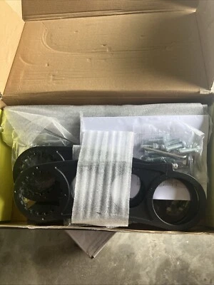 BBS-1101S Aluminum Black Adjustable Side Step - Single ^