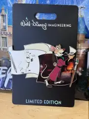 Disney WDI MOG Mickey's Glendale Off The Page Series Basil Mouse Detective Pin