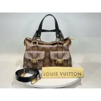 在飛比找蝦皮購物優惠-LV louis vuitton 曼哈頓手提肩背包 Mono