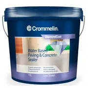 Crommelin 10L DiamondCoat Water Based Paving And Concrete Sealer