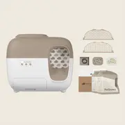 Litter Box Premium Set + Clumping Clay Litter × 2 - Classic