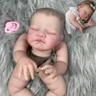 20" August Sleeping Painted Reborn Doll Kit 3D Skin Details Veins Unassembled