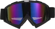 TOKIDNY Motorcycle Riding Glasses Helmet Goggles Adjusted Fit for Men Windproof Comfortable