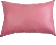 BECKCOVER 2pcs PU Waterproof Pillowcases with Zipper Pillow Protectors, Dust Proof, Grease Proof, Dog Proof, Extends Pillow Life, Utility Patent Pillow Covers, Beddings (Standard(20"*26"), Peach)