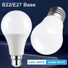 LED Bulb Lamp E27/B22 Globe Bayonet Screw Golbe Cool/Warm White Home Light