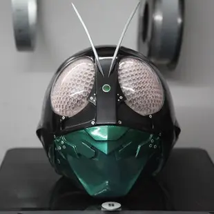 新假面騎士頭盔新 1號cos頭盔道具眼鏡可發光可佩戴帶顏色成品