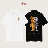 在飛比找蝦皮購物優惠-泰迪熊 Polo 衫 PG001 動感青春設計,男女穿搭優質