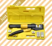 8 Ton Hydraulic Crimping Cable Wire Force Crimper Tool Kit 4mm - 70mm