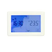 Radiant TS8100W-TH-H Touchscreen Thermostat Horizontal - White